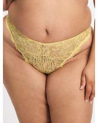 Savage X - Romantic Corded Lace Brazilian Knickers - Lyst