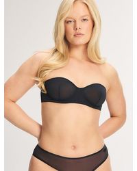Savage X - Sheer X Unlined Strapless Bra - Lyst
