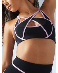 Savage X - X Mesh Medium-impact Sports Bra - Lyst