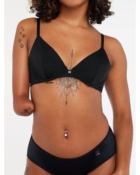 Savage X - New Microfiber Unlined Plunge Bra - Lyst