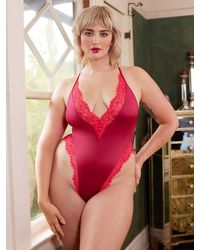 Savage X - Savage Not Sorry Lace Teddy - Lyst