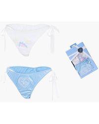 Savage X - Flirty & Wordy Bridal 2-piece Bikini Set - Lyst