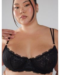 Savage X - Deco Glass Lace Unlined Bra - Lyst