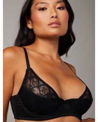 Savage X - X-rated Lace Quarter-cup Bra - Lyst