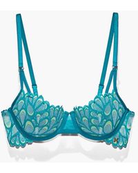 Savage X - Savage Not Sorry Lightly Lined Lace Balconette Bra - Lyst