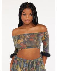 Savage X - Trophy Wife Crop Sleep Top - Lyst