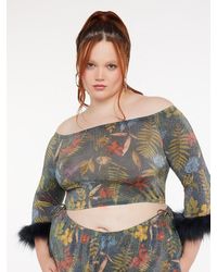 Savage X - Trophy Wife Crop Sleep Top - Lyst