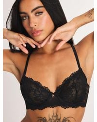 Savage X - Floral Lace Unlined Bra - Lyst