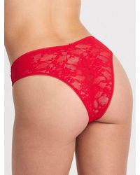 Savage X - Luxe Lace Cheeky Panty - Lyst