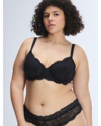 Savage X - Soft N' Savage Lace Unlined Demi Bra - Lyst