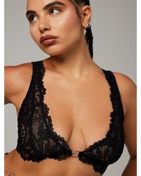 Savage X - Romantic Corded Lace Front-closure Bralette - Lyst