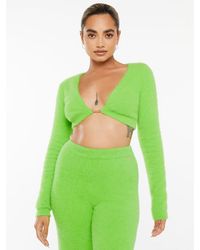 Savage X - Fluff It Up Pj Crop Top - Lyst