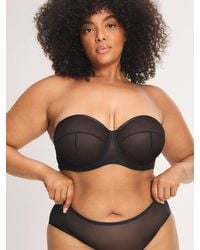 Savage X - Sheer X Unlined Strapless Bra - Lyst