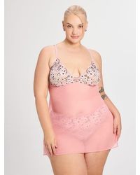 Savage X - Daisy Darling Slip Dress - Lyst