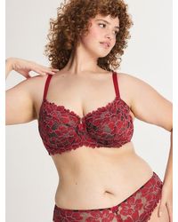 Savage X - Floral Corded Lace Unlined Balconette Bra - Lyst