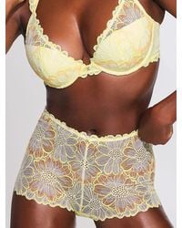 Savage X - Daisy Riot Lace Boy Short Panty - Lyst