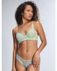 Savage X - Keepsake Lace Unlined Demi Bra - Lyst