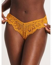 Savage X - Romantic Corded Lace Brazilian Panty - Lyst