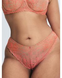 Savage X - Keepsake Lace Brazilian Knickers - Lyst