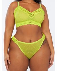 Savage X - Dotted Mesh Cheeky - Lyst