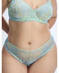 Savage X - Keepsake Lace Brazilian Knickers - Lyst