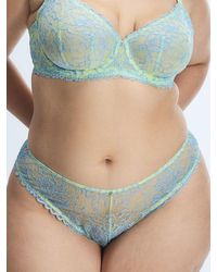 Savage X - Keepsake Lace Brazilian Knickers - Lyst