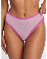 Savage X - Sheer Thing Cheeky Knickers - Lyst
