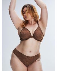 Savage X - Lavish Lace Unlined Plunge Bra - Lyst