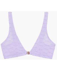 Savage X - Flocked Logo Bralette - Lyst