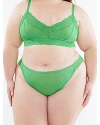 Savage X - Dotted Mesh Cheeky - Lyst