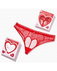 Savage X - Sparkle Puff Cut-out Knickers + Valentine Box - Lyst