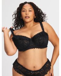 Savage X - Roselace Unlined Balconette Bra - Lyst