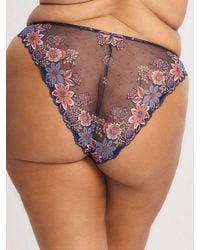 Savage X - Mod Poppy Lace Brazilian Panty - Lyst