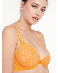 Savage X - Savage Not Sorry Ultra Demi Unlined Lace Bra - Lyst