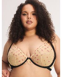 Savage X - Brash Blossoms Embroidered Unlined Bra - Lyst