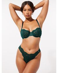 Savage X - Savage Not Sorry Unlined Lace Balconette Bra - Lyst