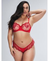 Savage X - Loveline Satin Balconette Bra - Lyst