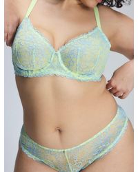 Savage X - Keepsake Lace Unlined Demi Bra - Lyst