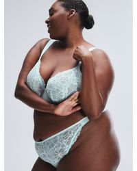 Savage X - Bold Lace Unlined Plunge Bra - Lyst