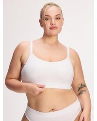Savage X - Cotton Essentials Classic Scoop-neck Bralette - Lyst