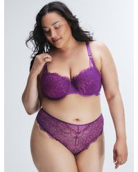 Savage X - Savage Not Sorry Lightly Lined Lace Balconette Bra - Lyst