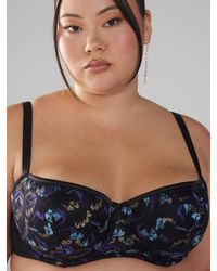 Savage X - Butterfly Wings Lace & Mesh Balconette Bra - Lyst