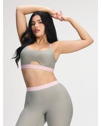 Savage X - Supple Flex Low-impact Logo Band Sports Bra - Lyst
