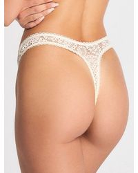 Savage X - Paisley Smoke Lace Thong Panty - Lyst