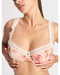 Savage X - Bare Flower Unlined Low-cut Balconette - Lyst