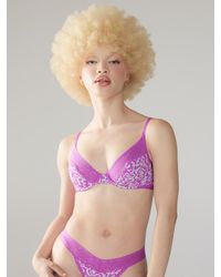 Savage X - Cotton Essentials Unlined Bra - Lyst