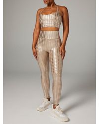 Savage X - Sky-hi Houndstooth Super High-waist Pocket Leggings - Lyst