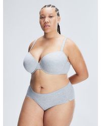 Savage X - Cotton Essentials Demi T-shirt Bra - Lyst