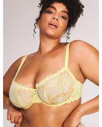 Savage X - Daisy Riot Lace Unlined Balconette Bra - Lyst
