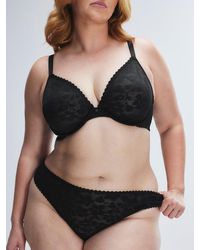 Savage X - Lavish Lace Unlined Plunge Bra - Lyst